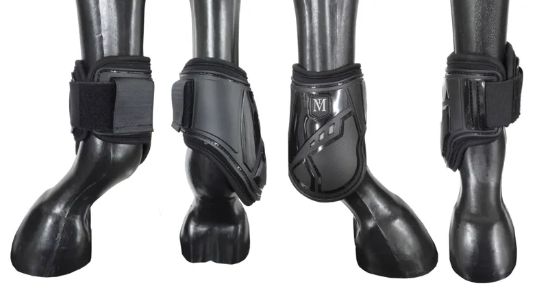 Mark Todd Air Vent Fetlock Boots Black